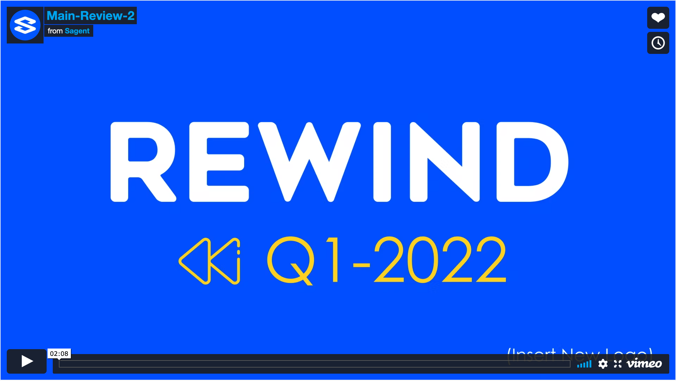 Sagent - Q1 2022 REWIND